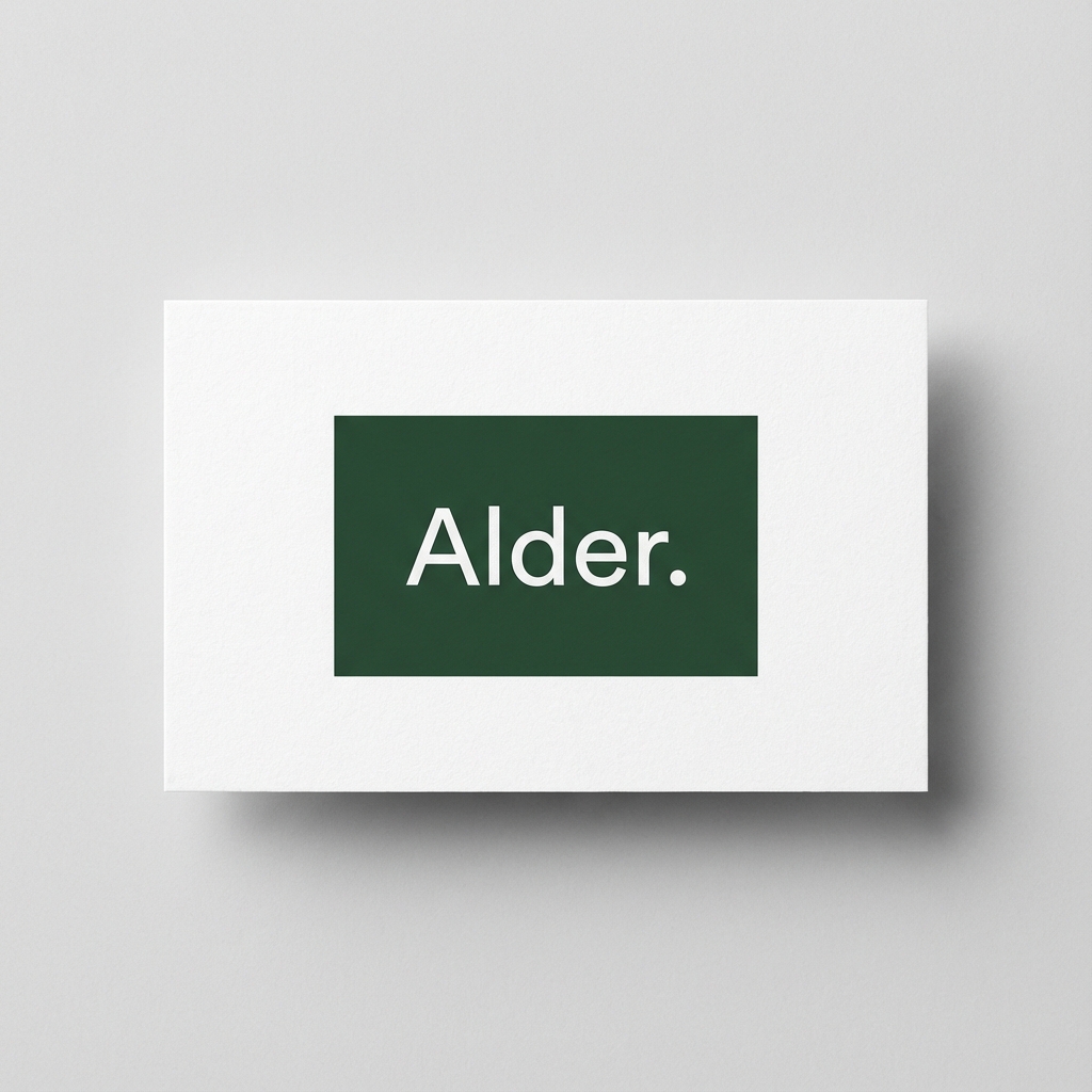 Classic business card